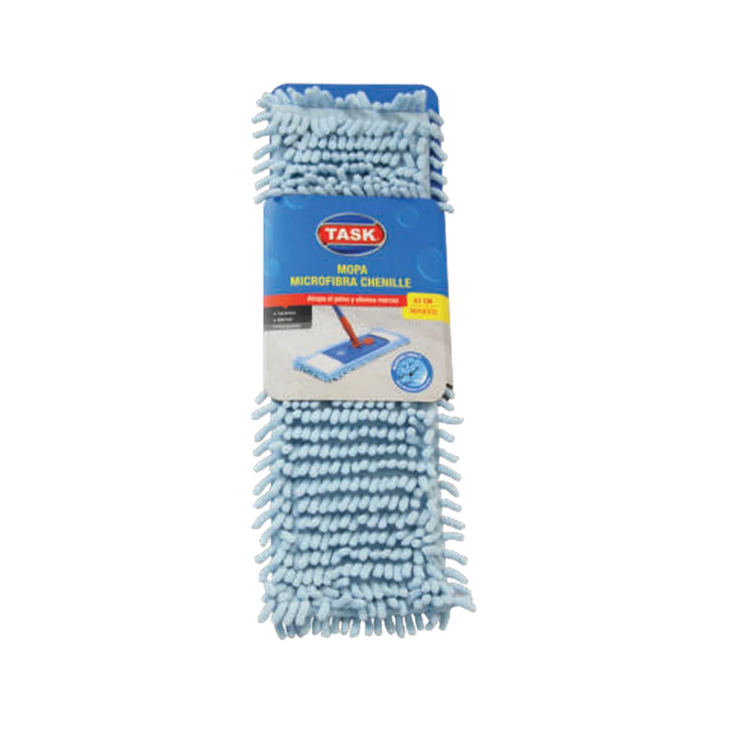 Repuesto mopa chenille microfibra 43 × 15 cm, fabricante Task Pro