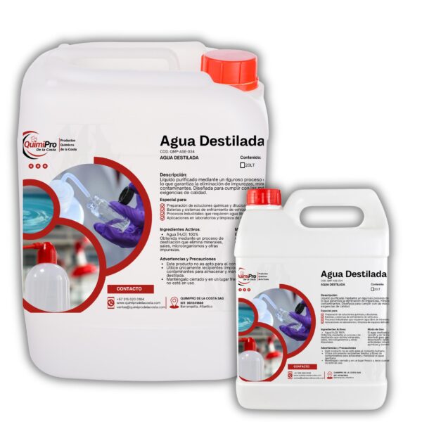 Agua Destilada